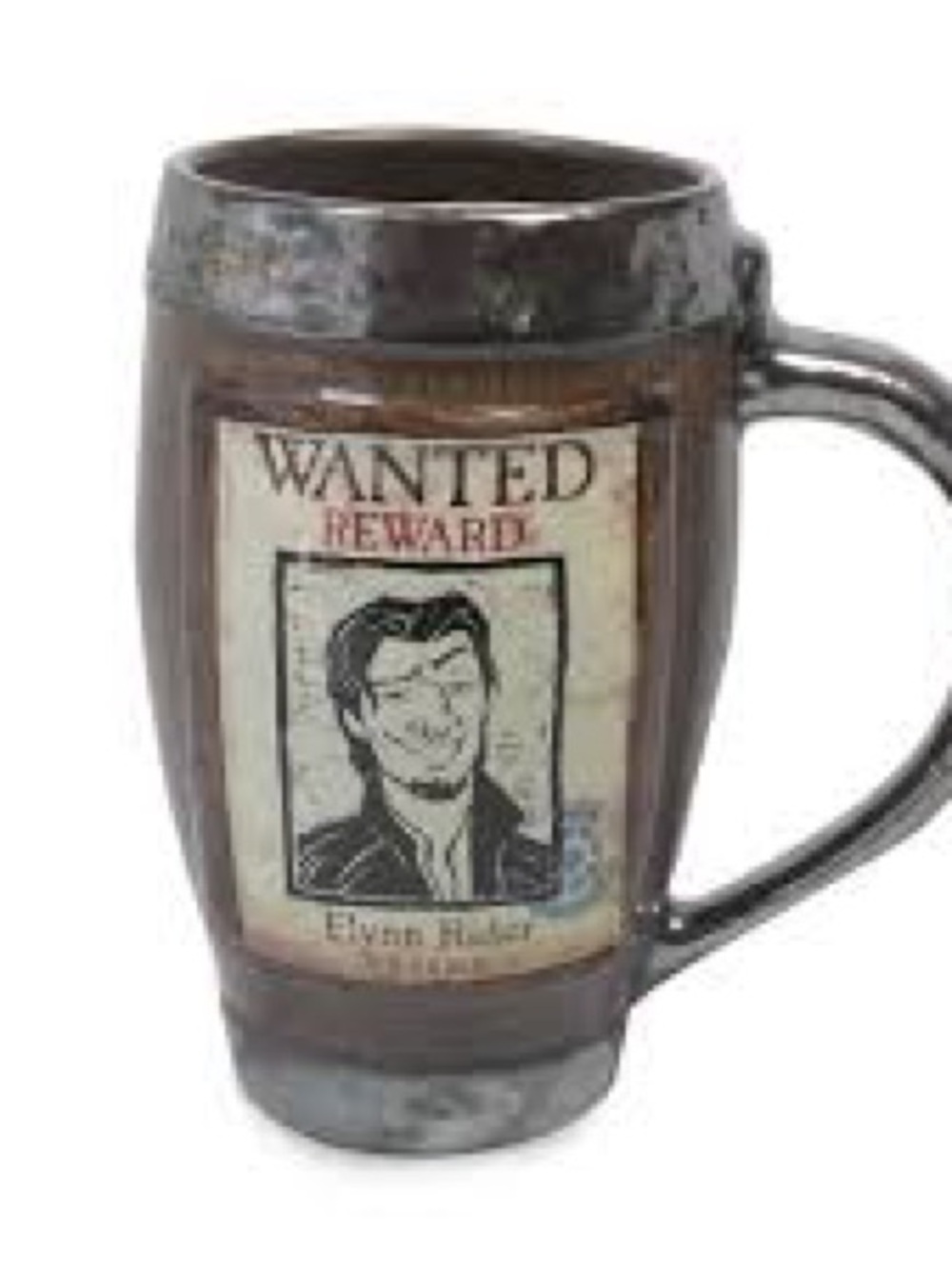 Disney Rapunzel tangled 10th anniversary wanted poster mug Flynn NWOT